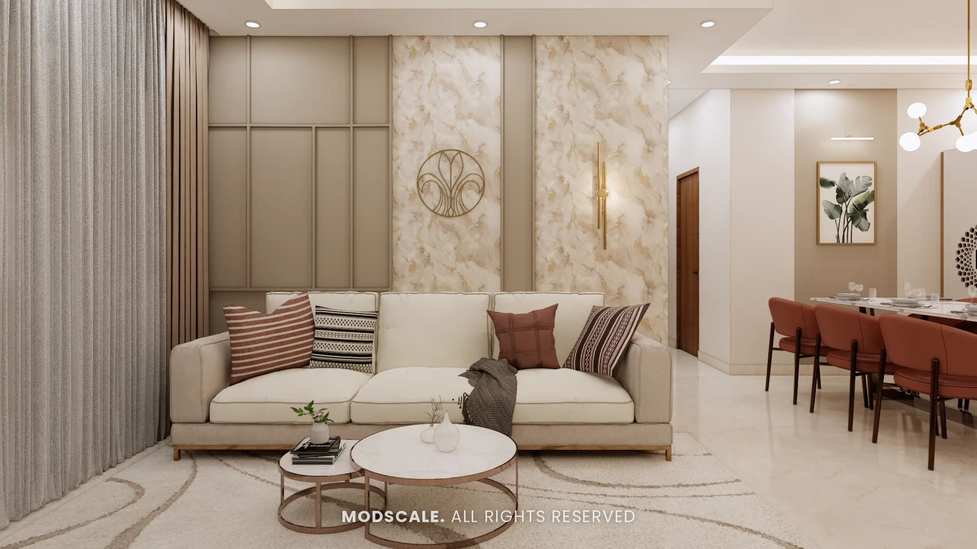 Narasimhan’s Home: Prestige City Interiors, Sarjapur Road