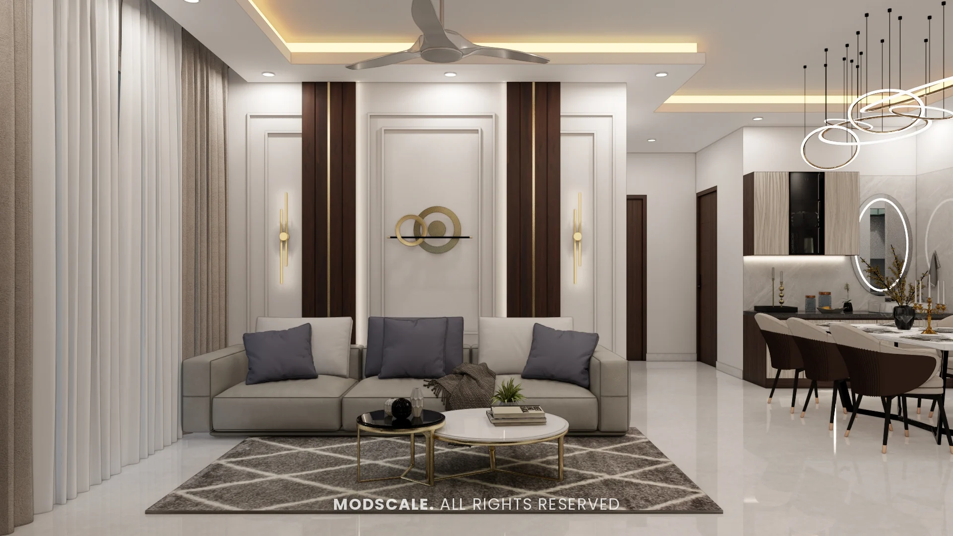 Adarsh Lakefront Interiors, Kaikondrahalli: Rohit’s Home