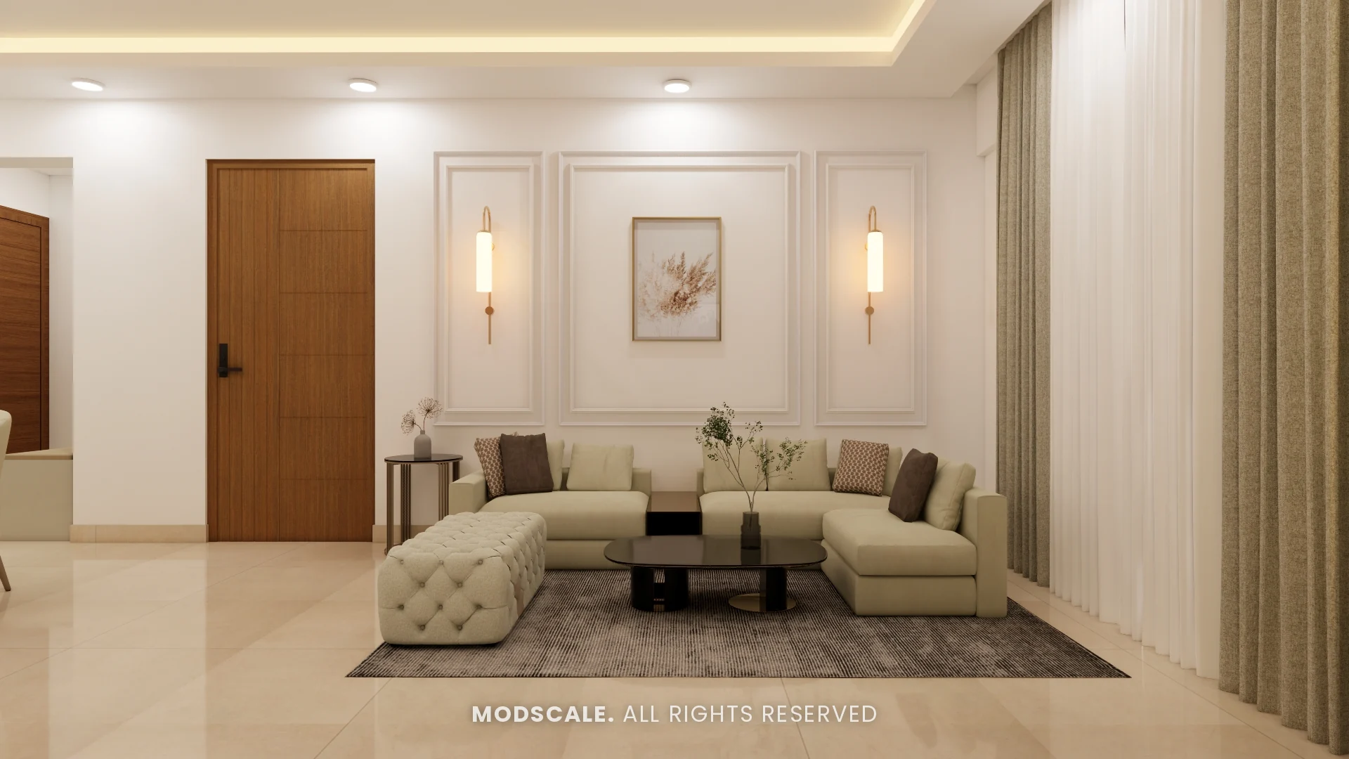 Classique Windchimes Interiors, Yelahanka: Sunil’s Home